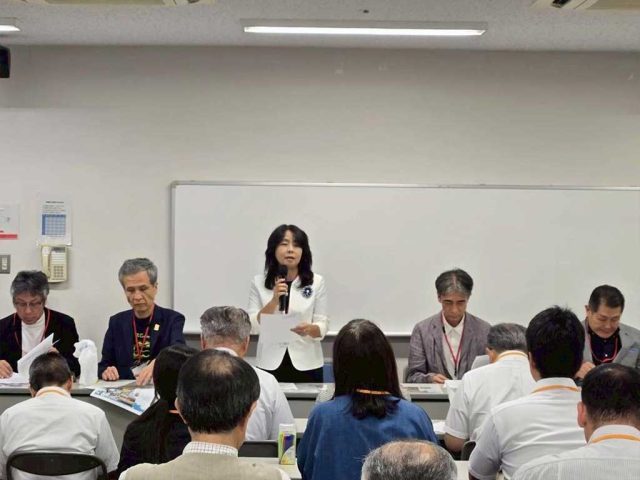 定行会長挨拶