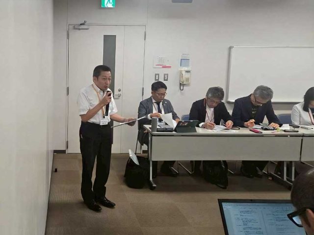 寺西名誉副会長(定時制教頭)による定時制課程の現状報告